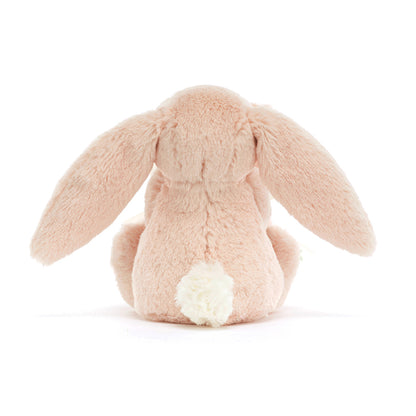 Baby Jellycat gosedjur, Bashful snuttefilt - Blush kanin