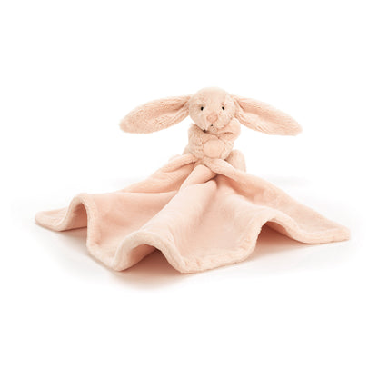 Baby Jellycat gosedjur, Bashful snuttefilt - Blush kanin