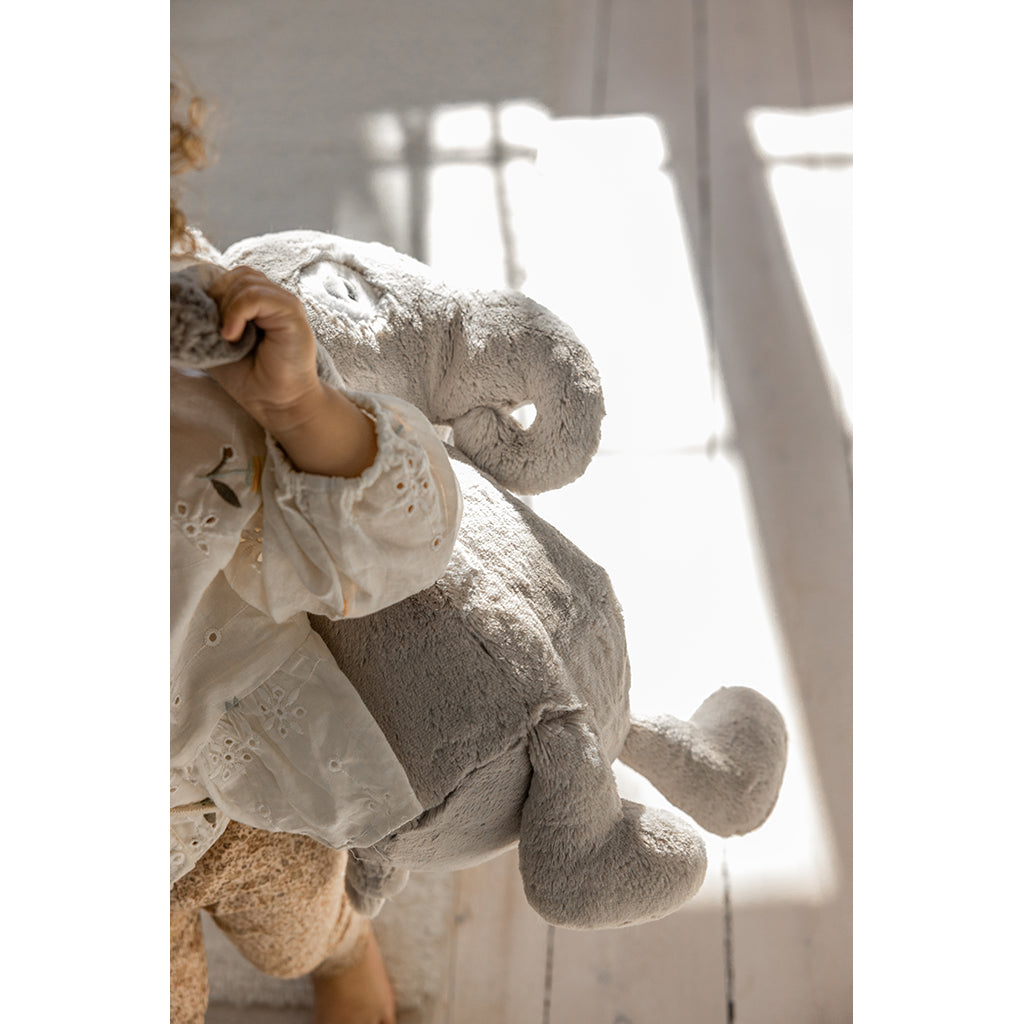 Sebra gosedjur, elefanten Finley – 38 cm