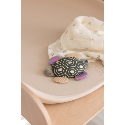 Sebra aktivitetsrassel med spegel, sköldpadden Turbo