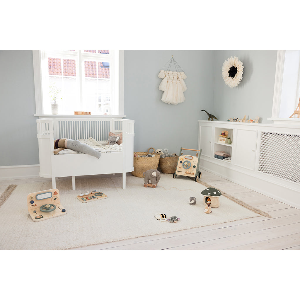 Sebra aktivitetsrassel med spegel, sköldpadden Turbo