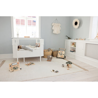 Sebra aktivitetsrassel med spegel, sköldpadden Turbo