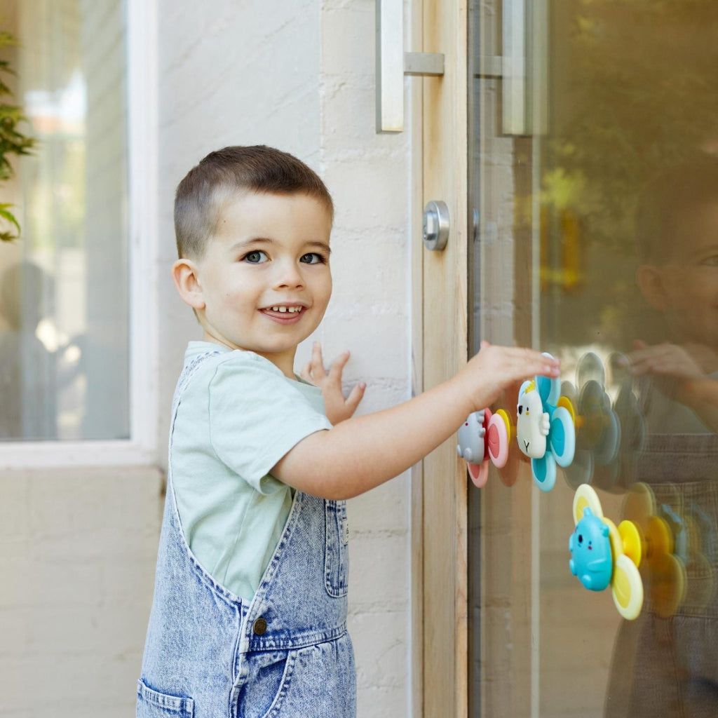 Tiger Tribe babyleksaker, Sensory Spinners – Aussie Animals