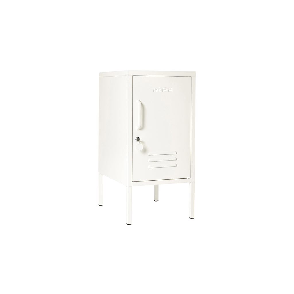 Mustard Made The Shorty skåp, Högerhängd - Chalk