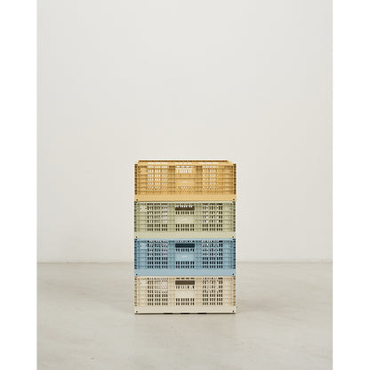 Modu Förvaringslåda, Extra stor fällbar/stapelbar låda - Honey Yellow