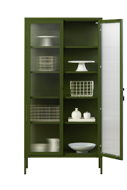 Mustard Made The Collector, Vitrinskåp – Olive