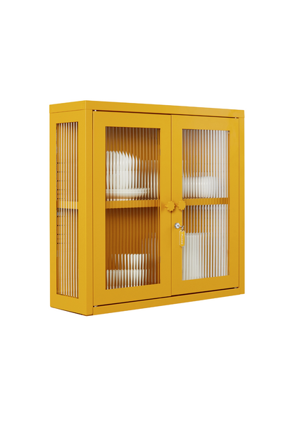 Mustard Made The Kit vitrinskåp, Mustard