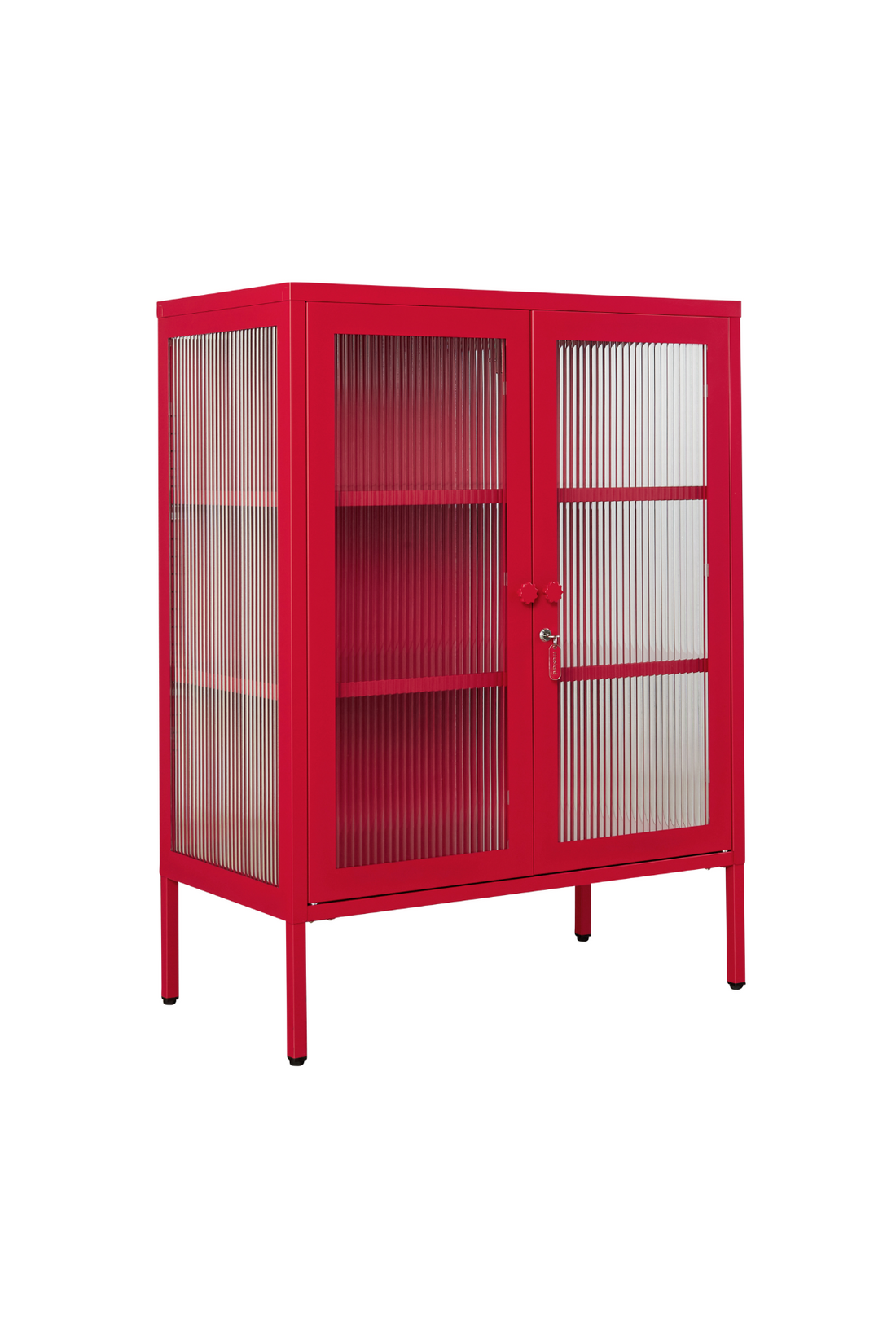 Mustard Made The Mixer skåp, i färgen Poppy red