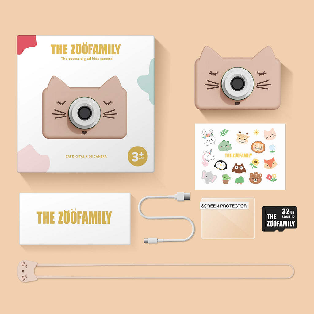 The ZooFamily, Zoo Friends barnkamera, 3–7 år – Katt