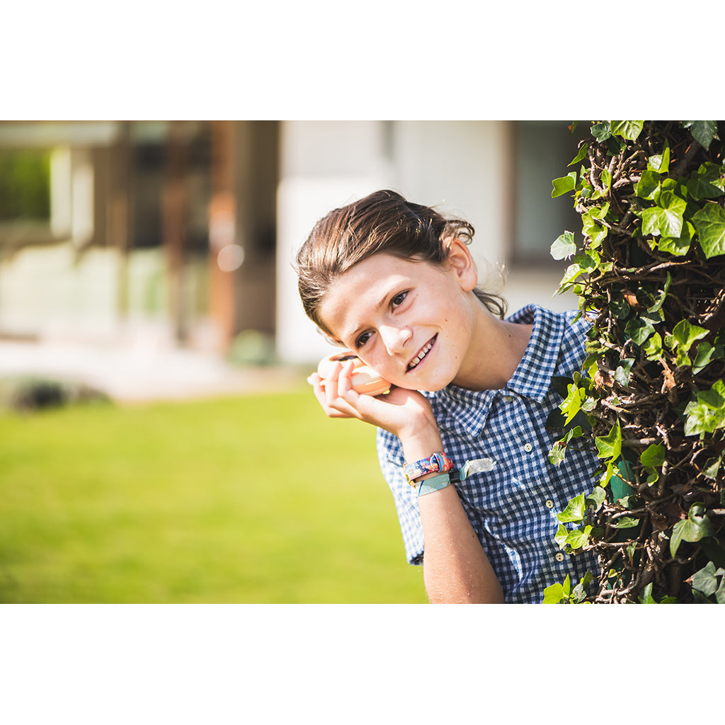 The ZooFamily, Zoo walkie talkie för barn, från 3 år - Dino rosa och grön