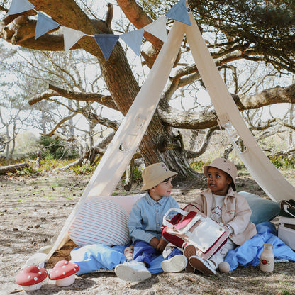 ferm Living lektält för säng - off-white