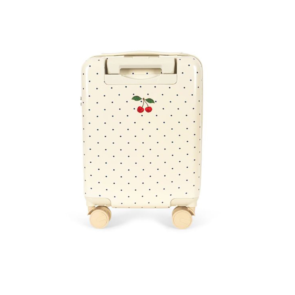 Konges Sløjd resväska, Trolley - Navy Dots