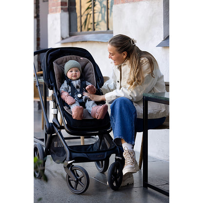 Voksi® Ullunderlag till sittvagn, Walnut