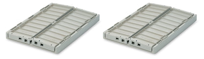 Liewood Weston Förvaringsbox M 2-pack – duvblå