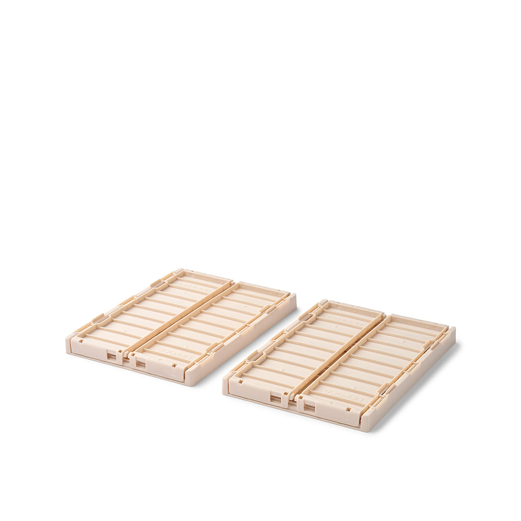 Liewood Weston vikbar låda S, 2-pack - Apple blossom