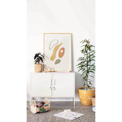 Mustard Made The Lowdown Skåp, Chalk