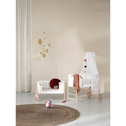 Oliver Furniture, Wood Co-sleeper, vagga och bänk - Multifunktionell babysäng