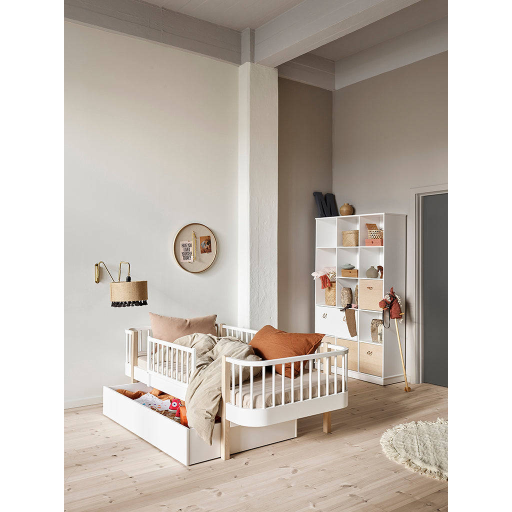 Oliver Furniture Wood hylla, 3x5 fack, vertikal med sockel