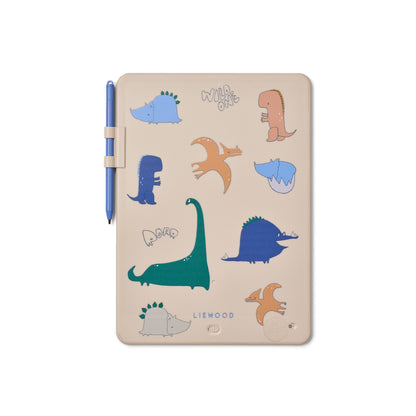 Liewood Zora Magic Drawing Board 10 tum – Dino roar / Sandy