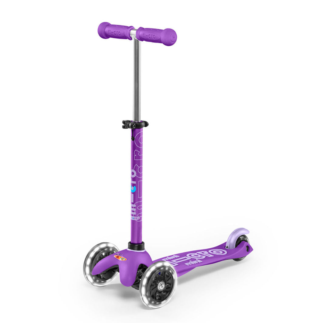 Micro Sparkcykel, Mini Deluxe LED - Lila