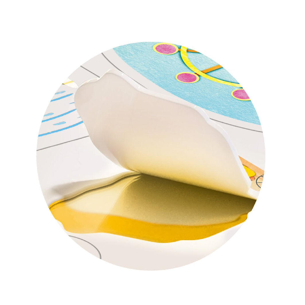 mierEdu - Jelly Stickers 36 st - Flyttbara - Storstaden