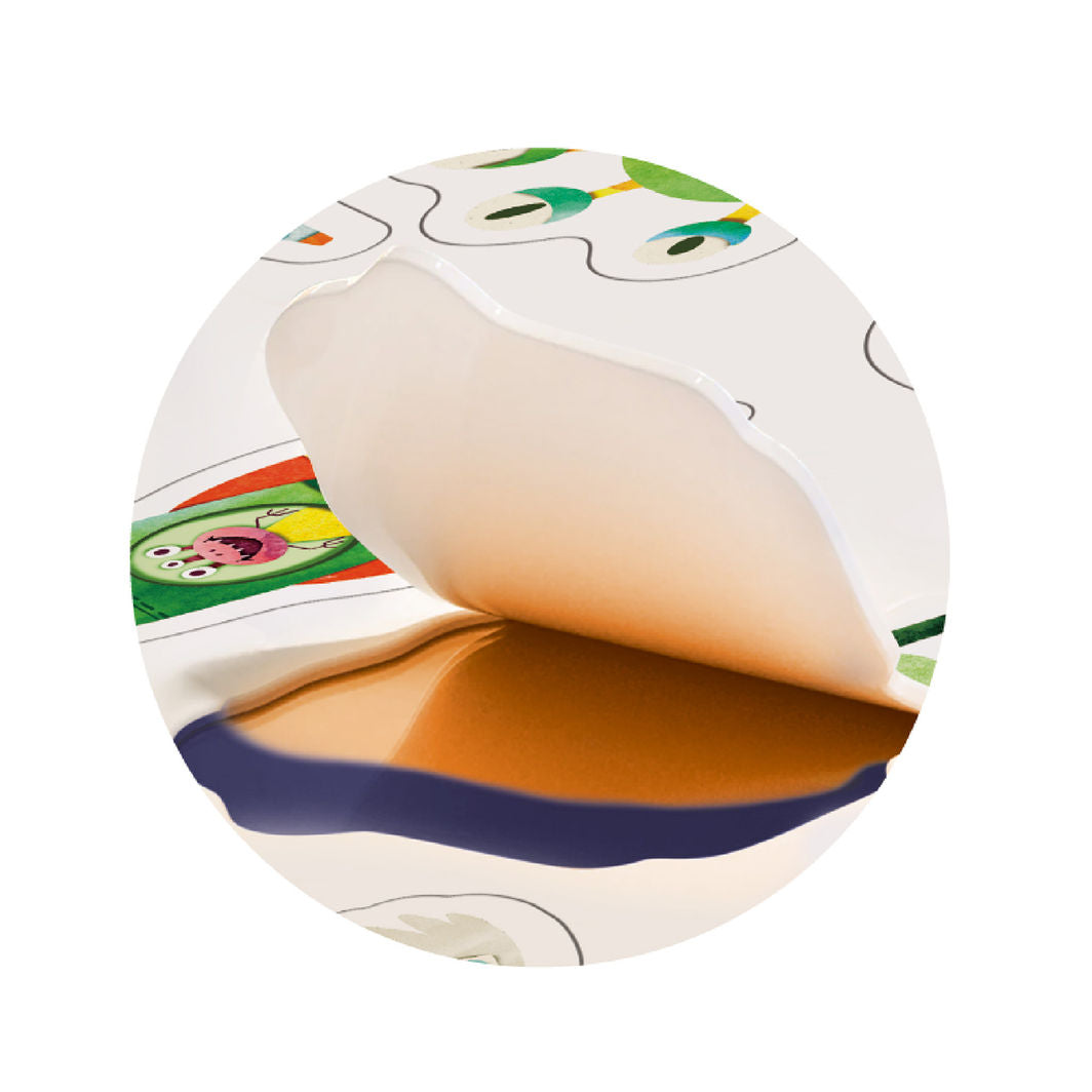 mierEdu - Jelly Stickers 38 st – Flyttbara – Astronaut