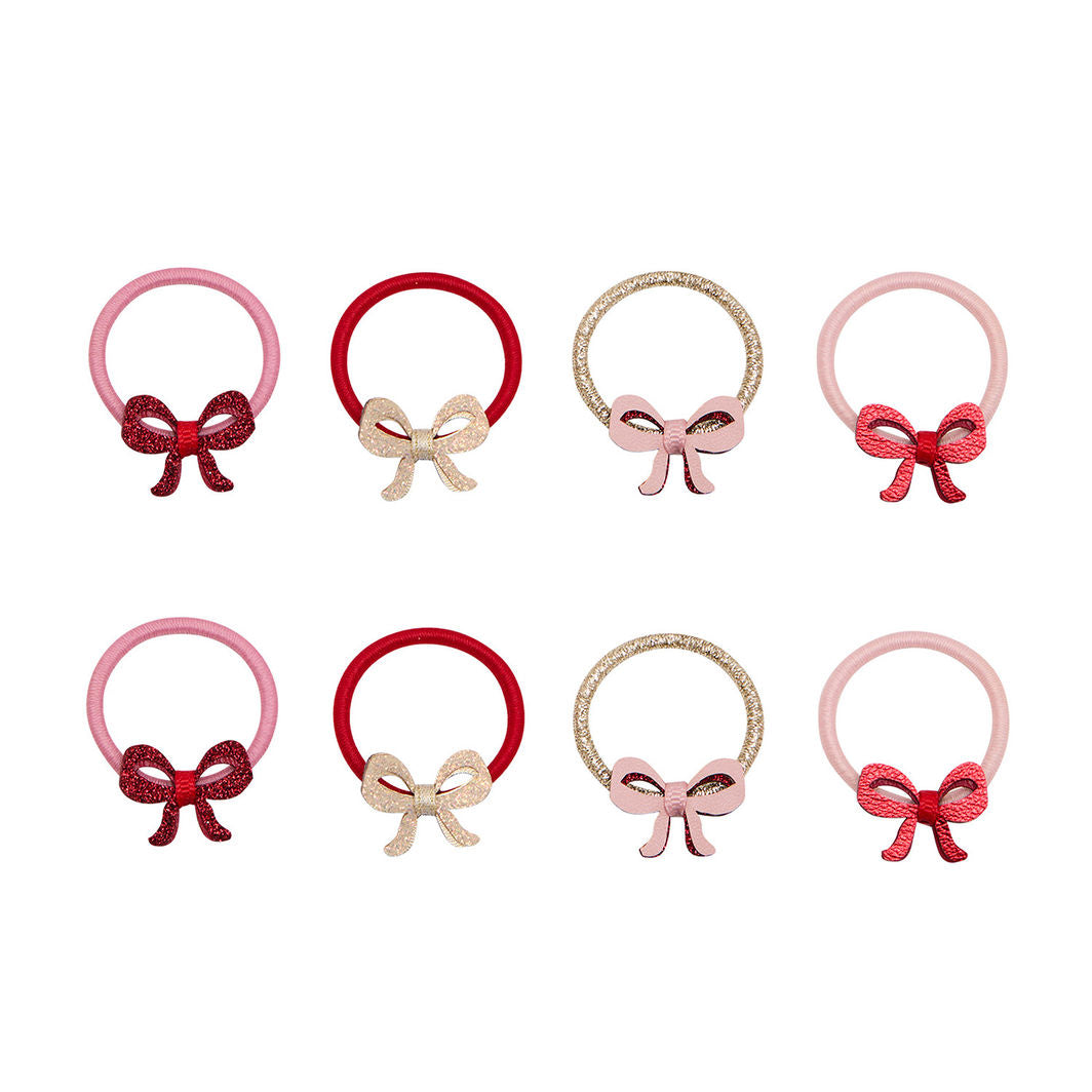 Mimi &amp; Lula 8 Hårelastikker - Mini Cutesy Bow