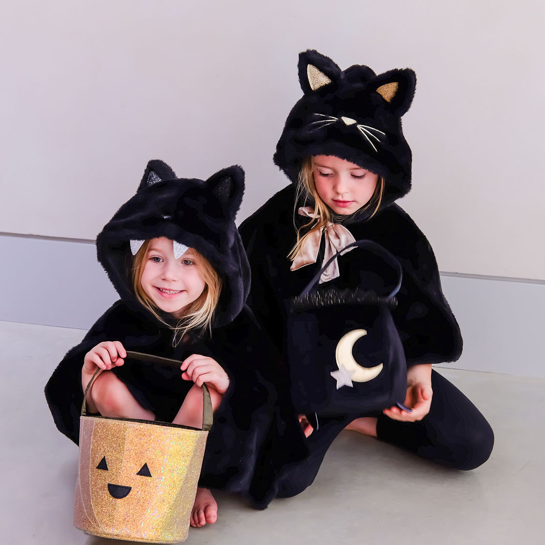 Mimi &amp; Lula Keps – Black Cat Halloween
