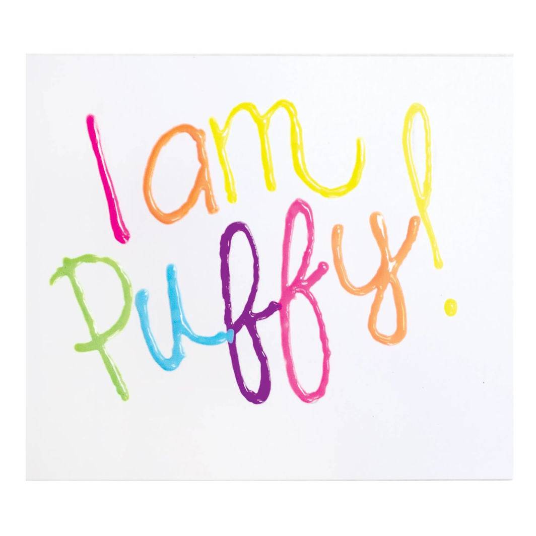 Ooly, magiska Puffy Pens 6 st - Neon
