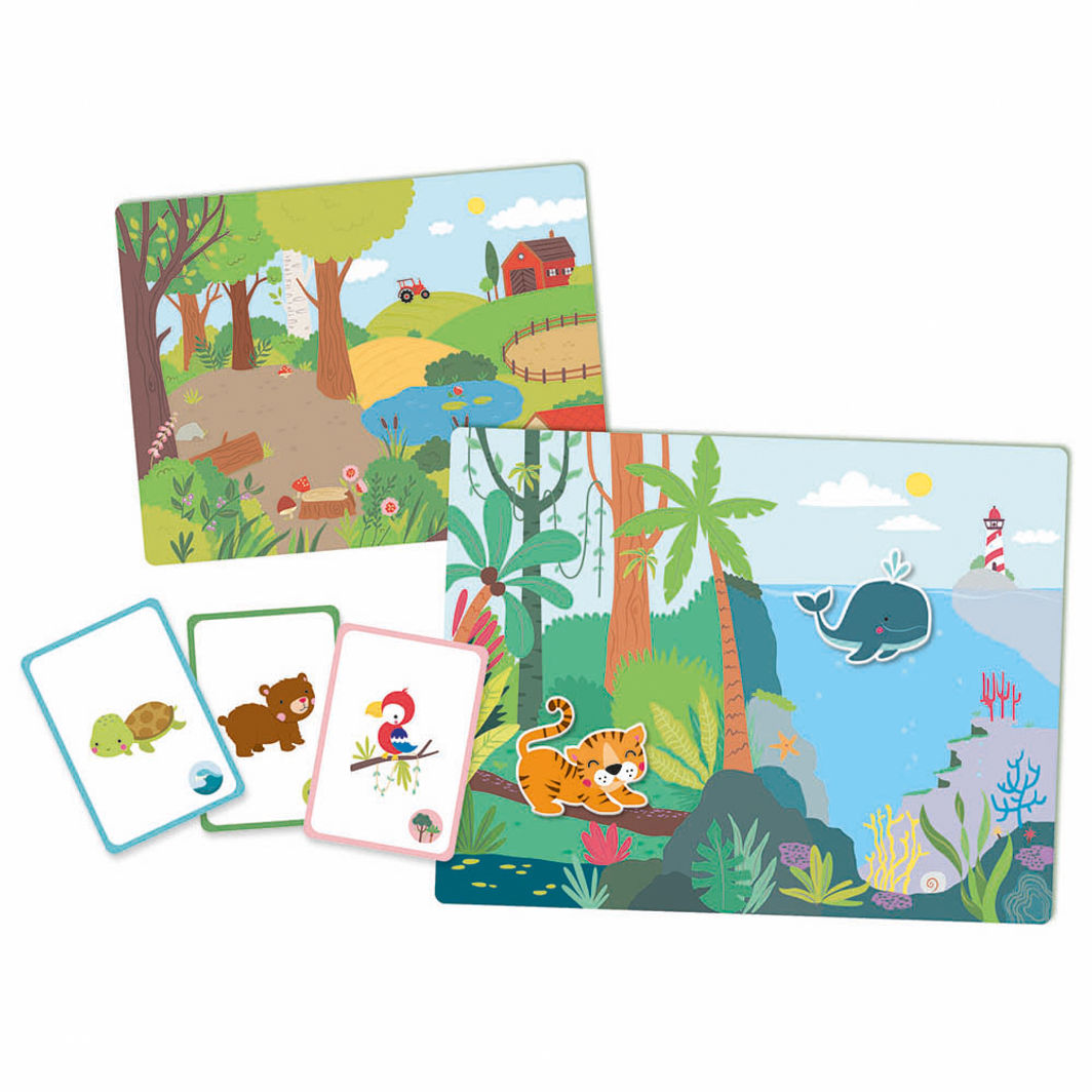 Auzou Magnetiskt lekset – Djurbebisar