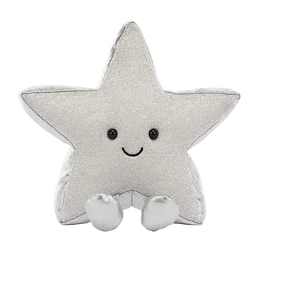 Jellycat-gosedjur, Amuseables Silver star - 17 cm
