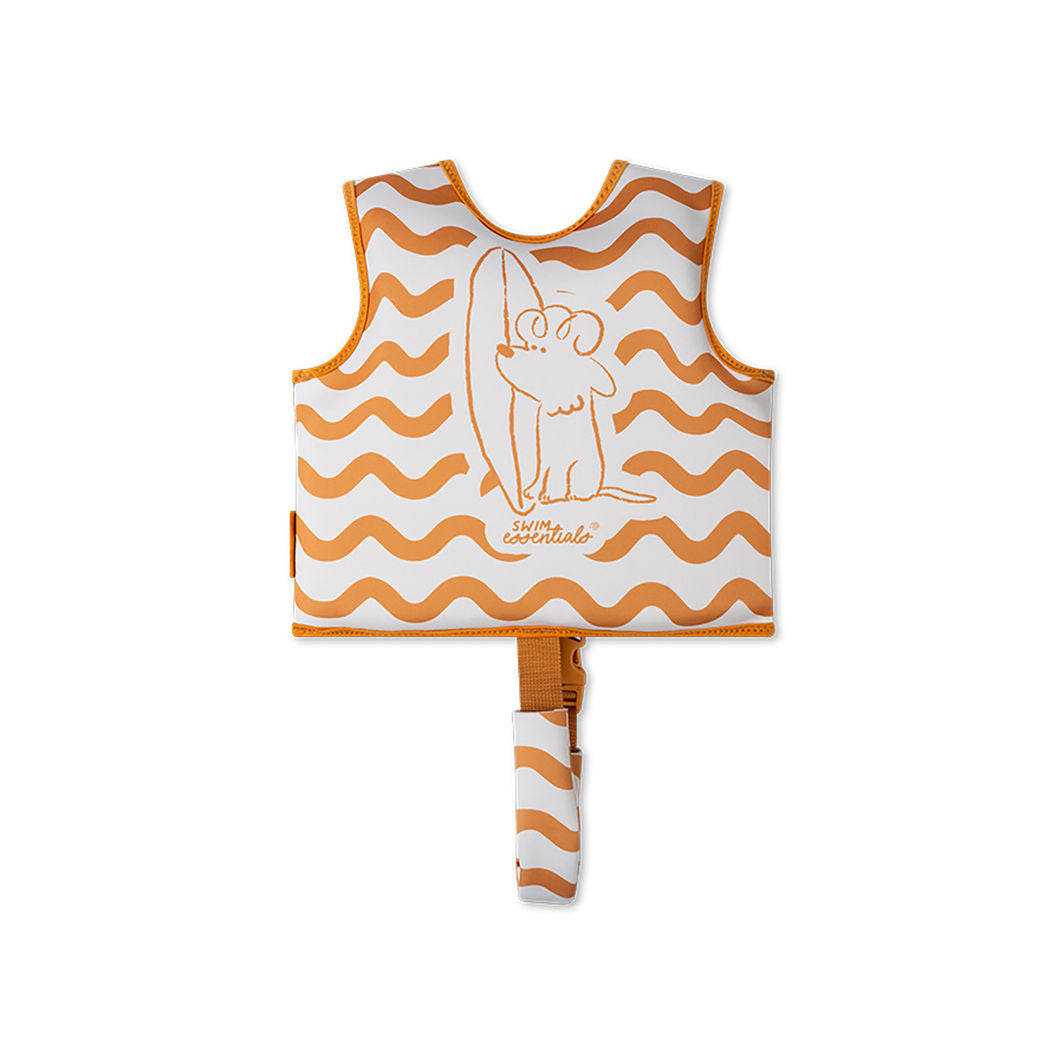 Swim Essentials, Simväst 11-15 kg - Orange Surfer