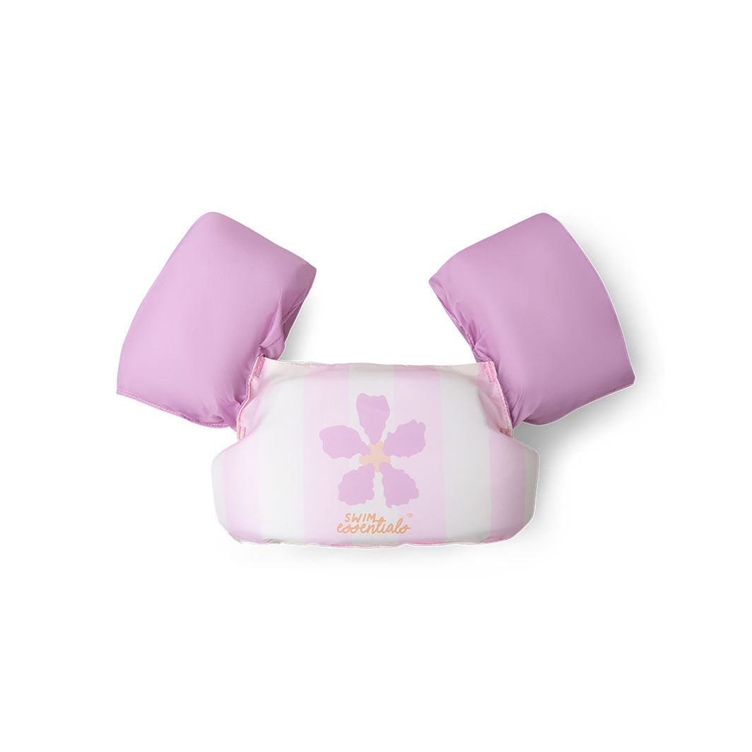 Swim Essentials - Flytväst med armkuddar 15-30 kg - Pink Flower Market