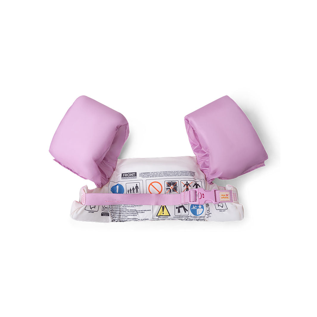 Swim Essentials - Flytväst med armkuddar 15-30 kg - Pink Flower Market