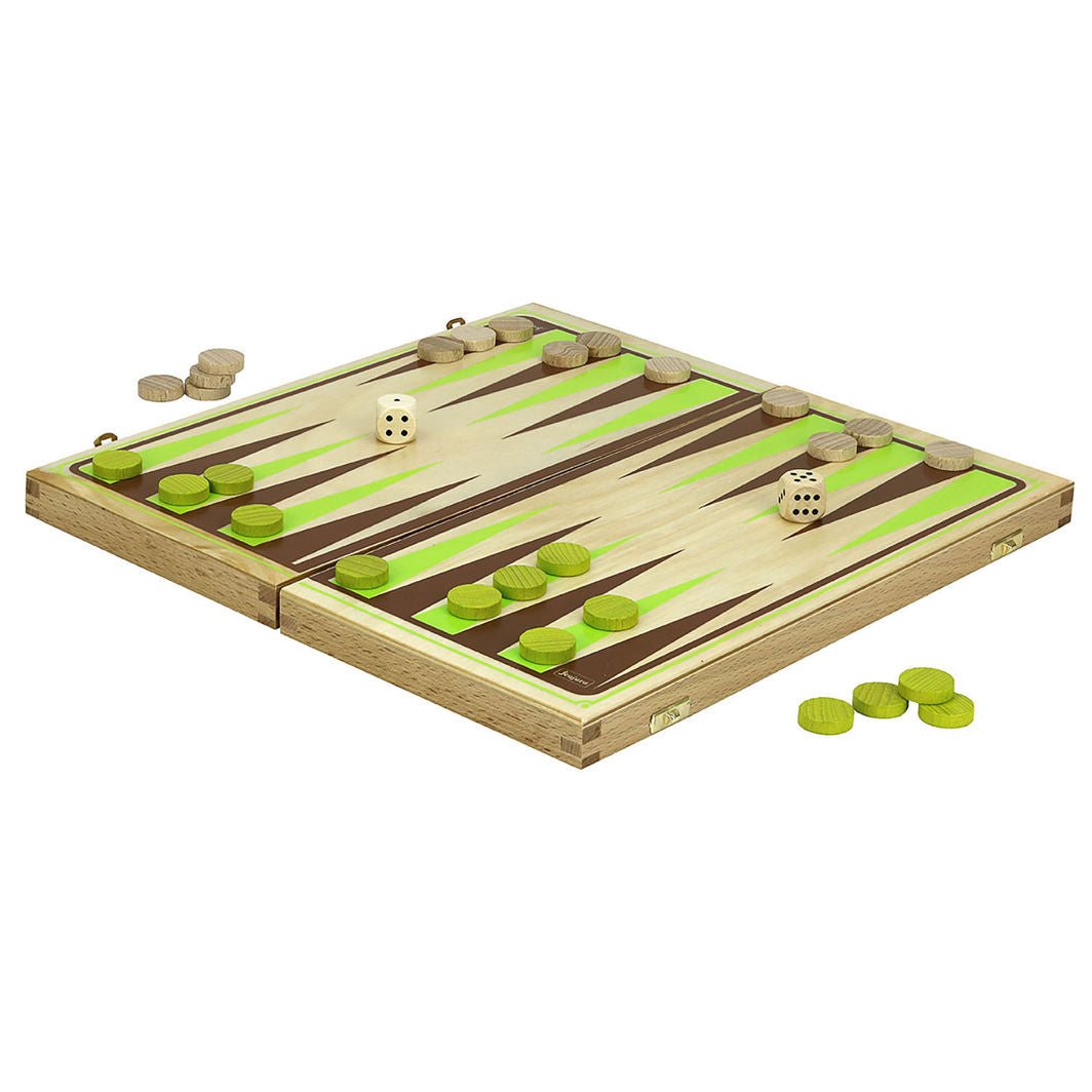 Vilac jeujura, Spel - Backgammon
