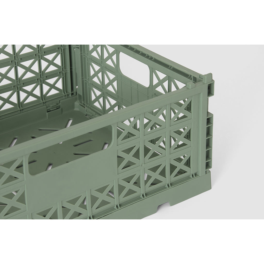 Gergerland foldekasse, Storlek 2 - Almond Green