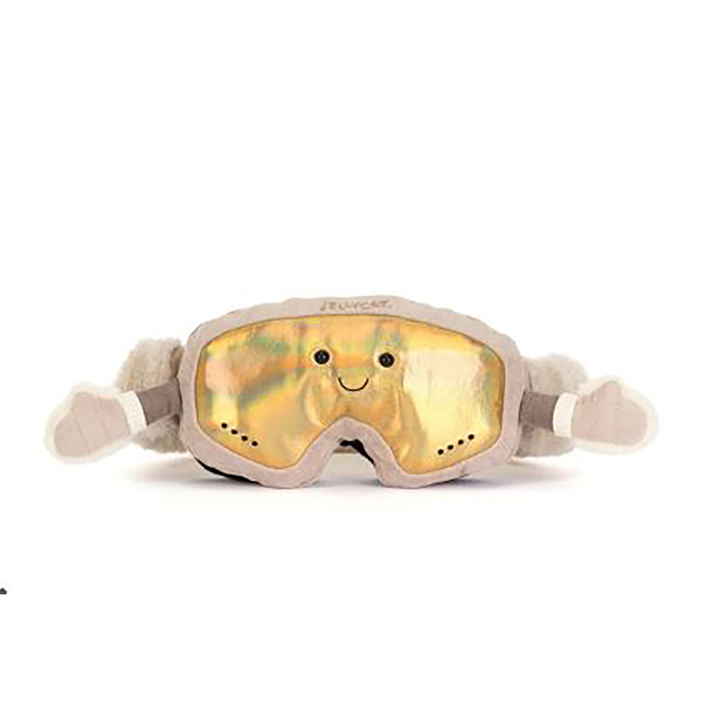 Jellycat bamse, Amuseables Sports Ski Club Goggles - 19 cm