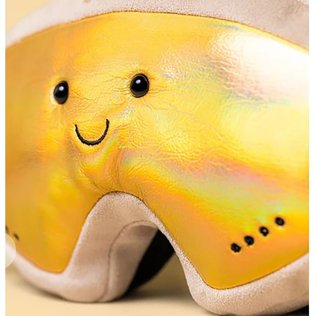 Jellycat-gosedjur, Amuseables Sports Ski Club Goggles – 19 cm