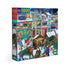 eeBoo Puslespil 1000 brk, Holiday Marketplace