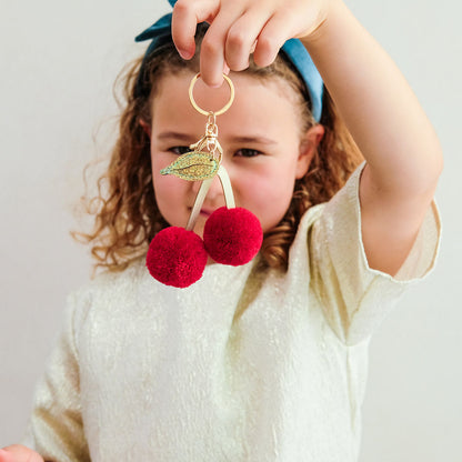 Mimi &amp; Lula Nyckelring – Pom Pom Cherries