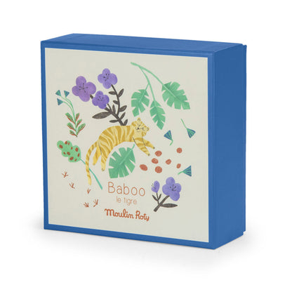 Moulin Roty nusseklud, Tigeren Baboo 27 cm - La forêt Mawa