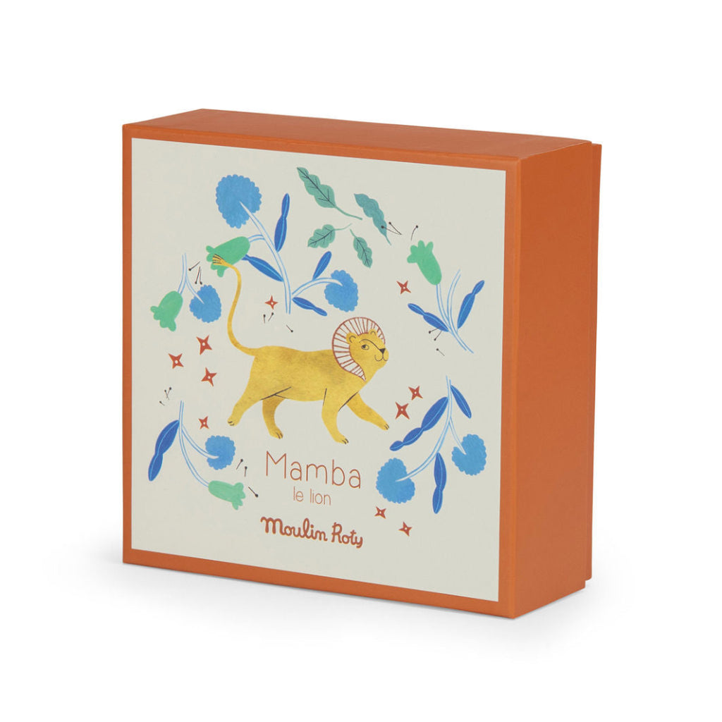 Moulin Roty nusseklud, Løven Mamba 27 cm - La forêt Mawa