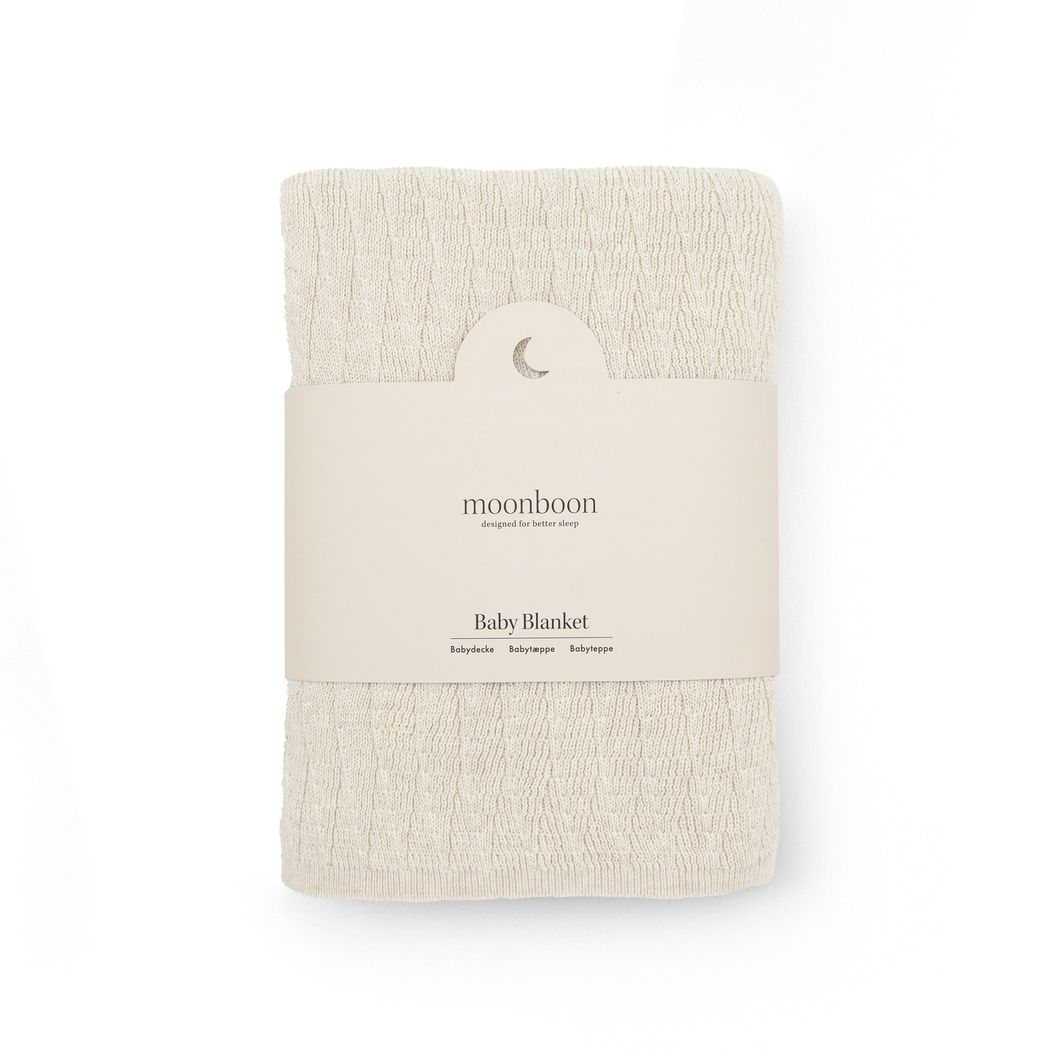 Moonboon Babyfilt, GOTS-certifierad - Flera färger