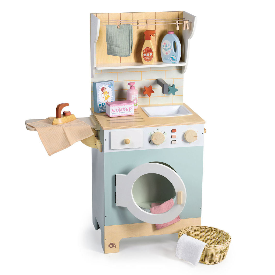 Tender Leaf Tvättmaskin i trä