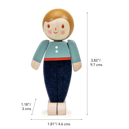 Tender Leaf docka till dockhus, We Are Family - Ivory Father