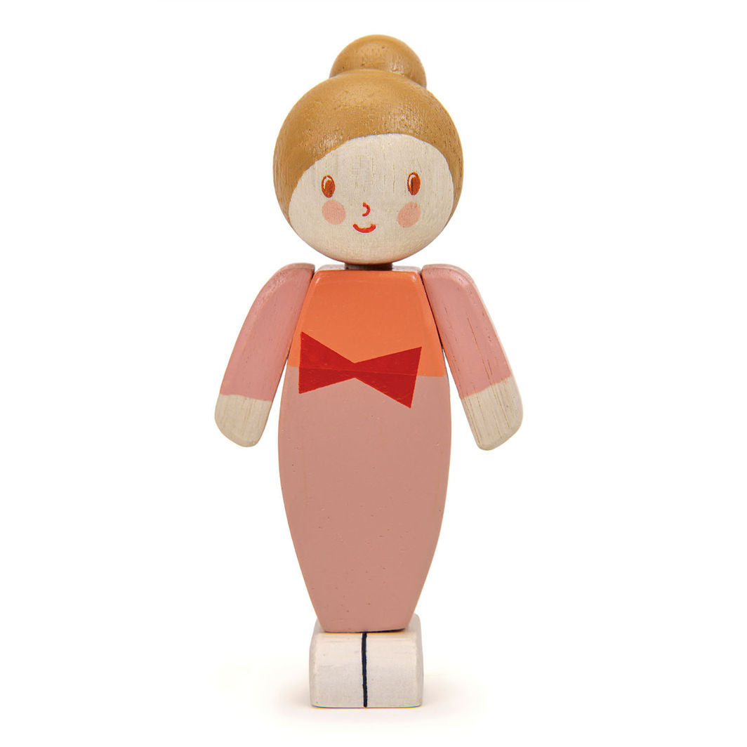 Tender Leaf trädocka till dockhus, We Are Family - Ivory Mother