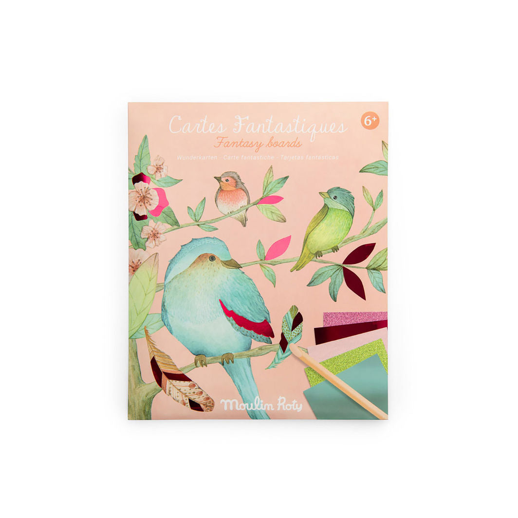 Moulin Roty överföringsark, Fantasy Board Dekorark - Les Rosalies