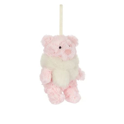 Jellycat julpynt, Leola Bear Winter-dekoration - 10 cm