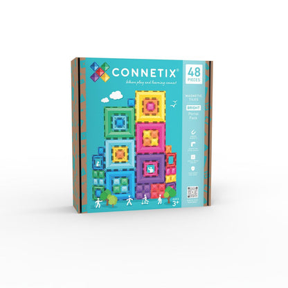 CONNETIX Connetix Bright Portal Pack - magnetset - 48 delar