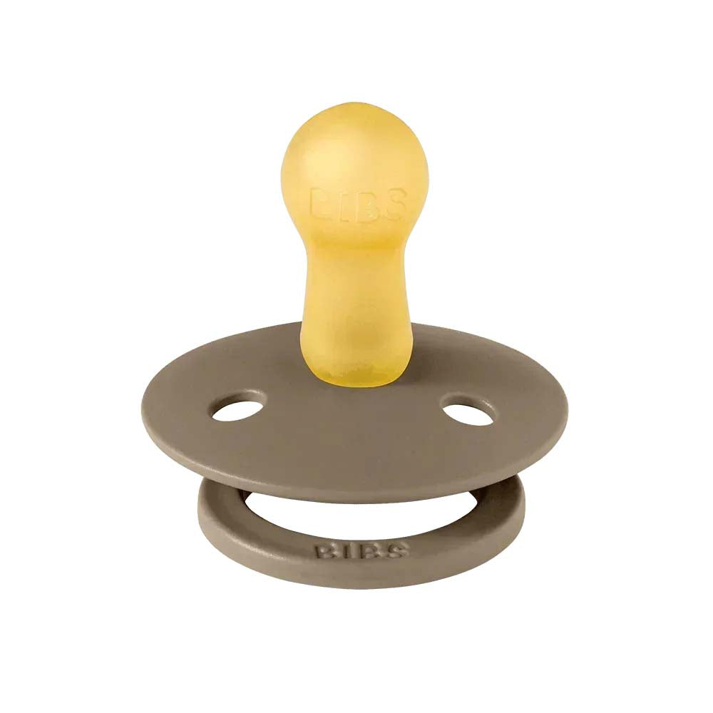 Bibs-napp i naturgummi, stl. 2 – Dark Oak